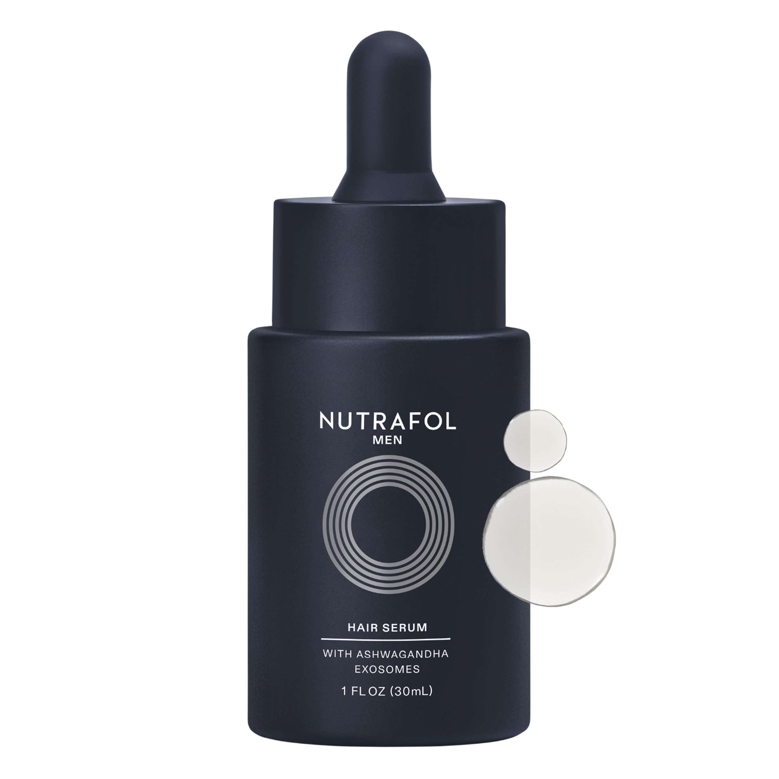 Nutrafol Men's Hair Serum for Thinning Hair, Lightweight, 1 Fl Oz Bottle