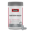 Swisse Biotin Hair Skin and Nails Vitamins for Women & Men | 5 Months Supply | Milk Thistle, Biotin, Vitamin C, Zinc & Iron | Supports Hair Growth & Collagen Production | 150 Tablets