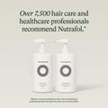 Nutrafol Shampoo and Conditioner for Thinning Hair, 1 Liter Bottle